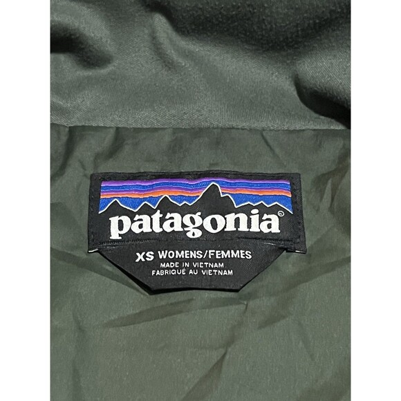 Patagonia Lightweight Radalie Bomber Jacket Insulated Green 20970 Women’s XS EUC - Picture 3 of 8